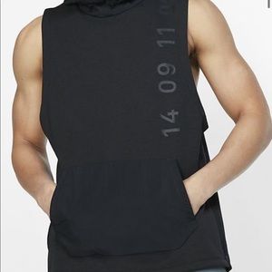 Nike tech pack sleeveless hoodie M